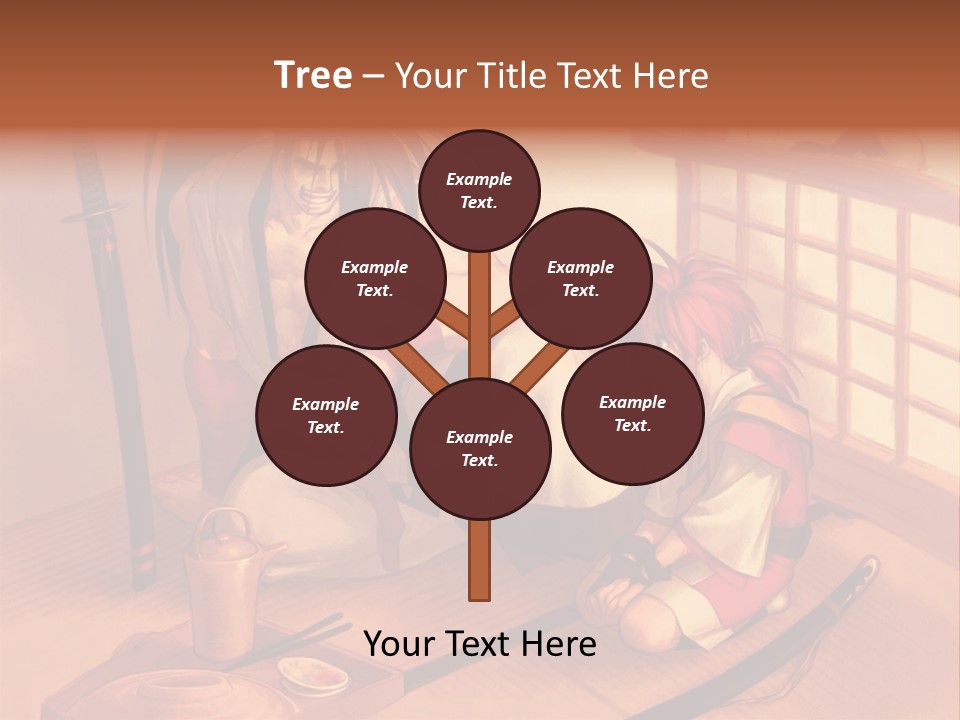 A Man And A Woman Sitting On A Floor Next To Each Other PowerPoint Template