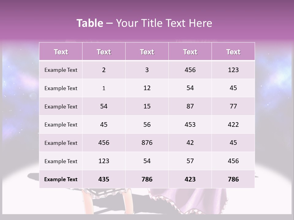 A Couple Of Women Standing Next To Each Other PowerPoint Template