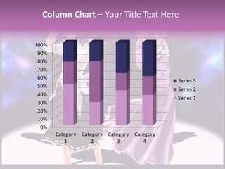 A Couple Of Women Standing Next To Each Other PowerPoint Template