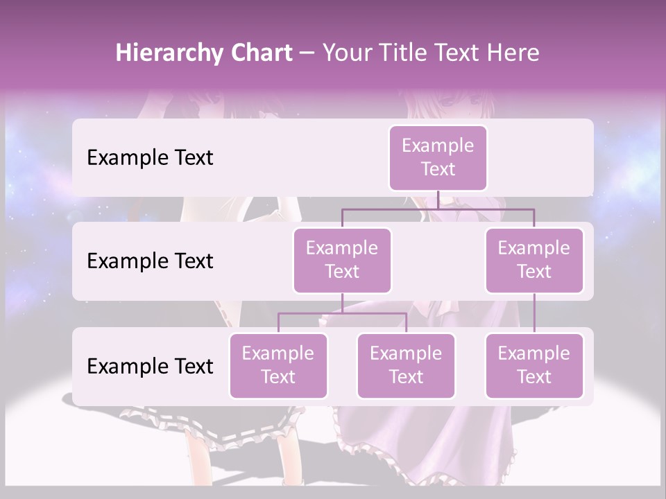 A Couple Of Women Standing Next To Each Other PowerPoint Template