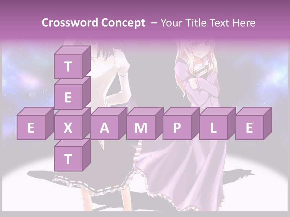 A Couple Of Women Standing Next To Each Other PowerPoint Template