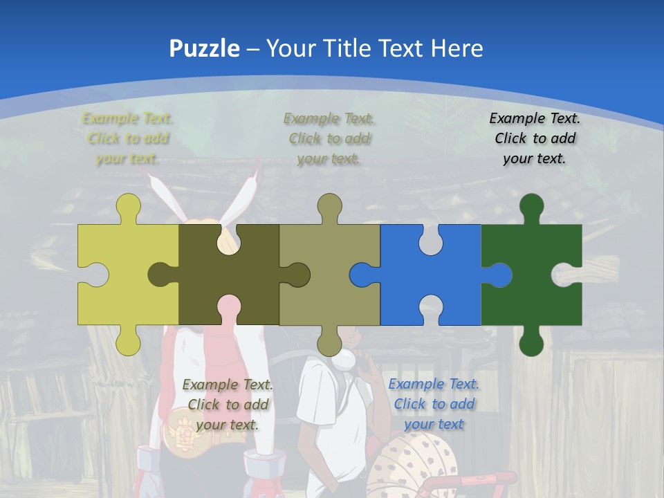 A Group Of People Standing Next To Each Other PowerPoint Template