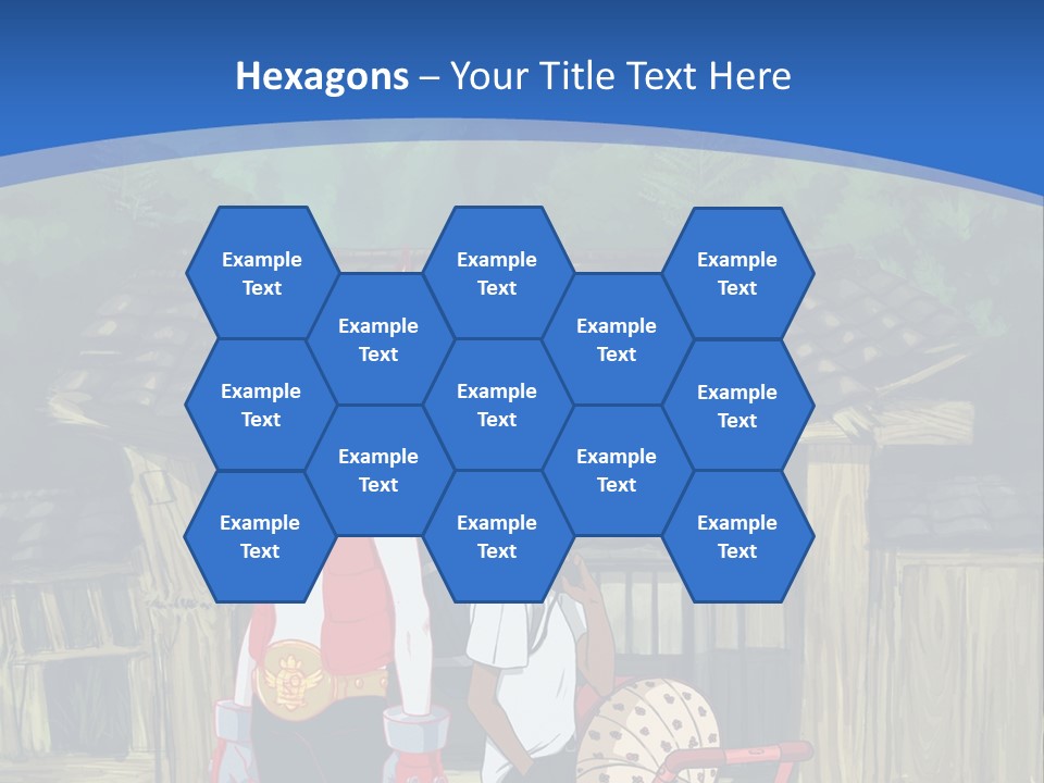 A Group Of People Standing Next To Each Other PowerPoint Template