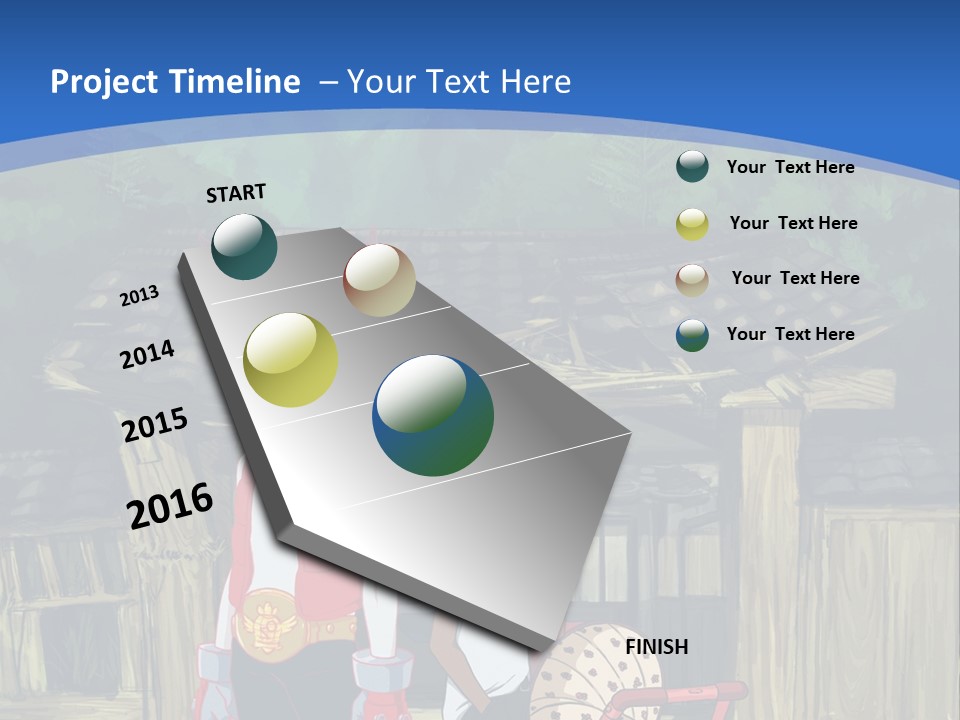 A Group Of People Standing Next To Each Other PowerPoint Template