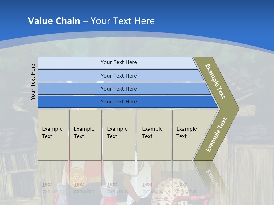 A Group Of People Standing Next To Each Other PowerPoint Template
