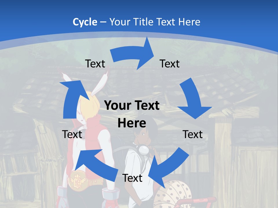 A Group Of People Standing Next To Each Other PowerPoint Template