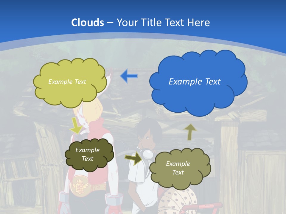 A Group Of People Standing Next To Each Other PowerPoint Template