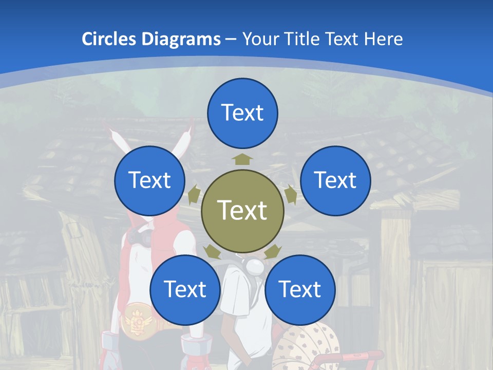 A Group Of People Standing Next To Each Other PowerPoint Template