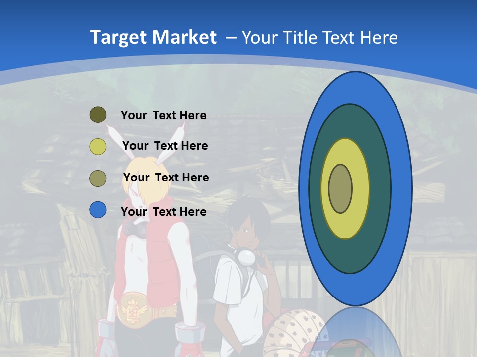 A Group Of People Standing Next To Each Other PowerPoint Template