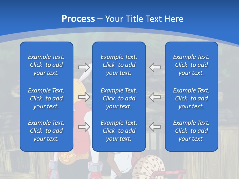 A Group Of People Standing Next To Each Other PowerPoint Template