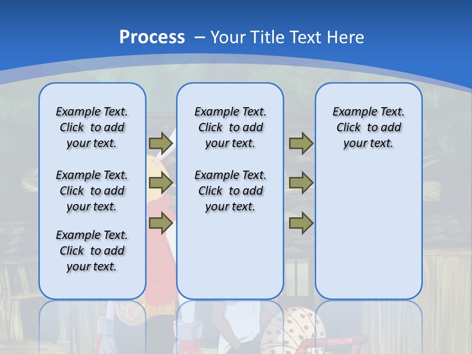 A Group Of People Standing Next To Each Other PowerPoint Template