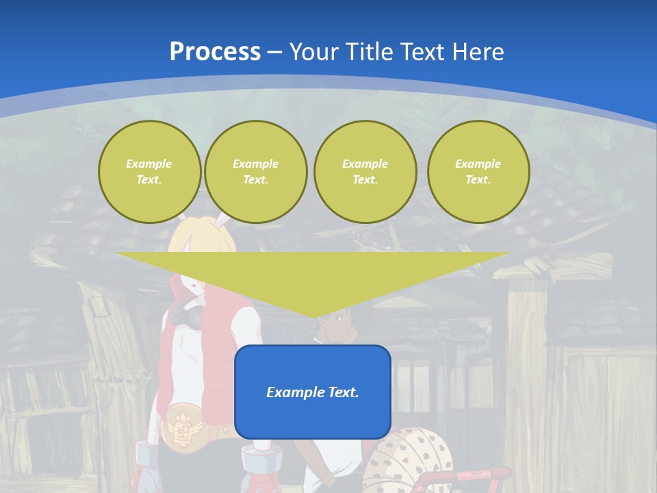 A Group Of People Standing Next To Each Other PowerPoint Template