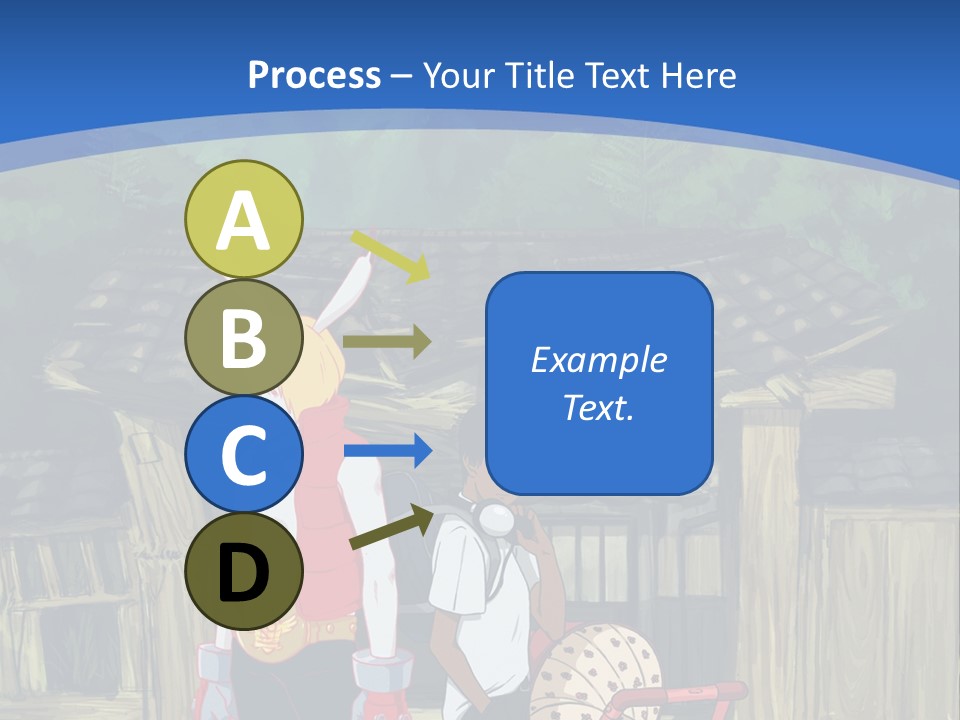A Group Of People Standing Next To Each Other PowerPoint Template