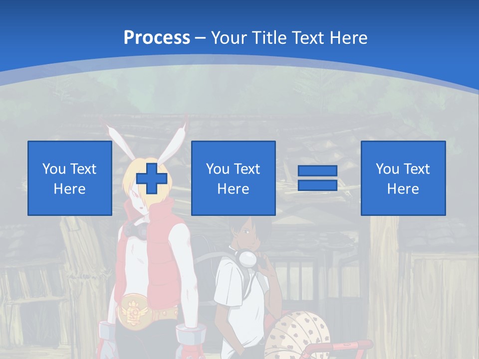 A Group Of People Standing Next To Each Other PowerPoint Template