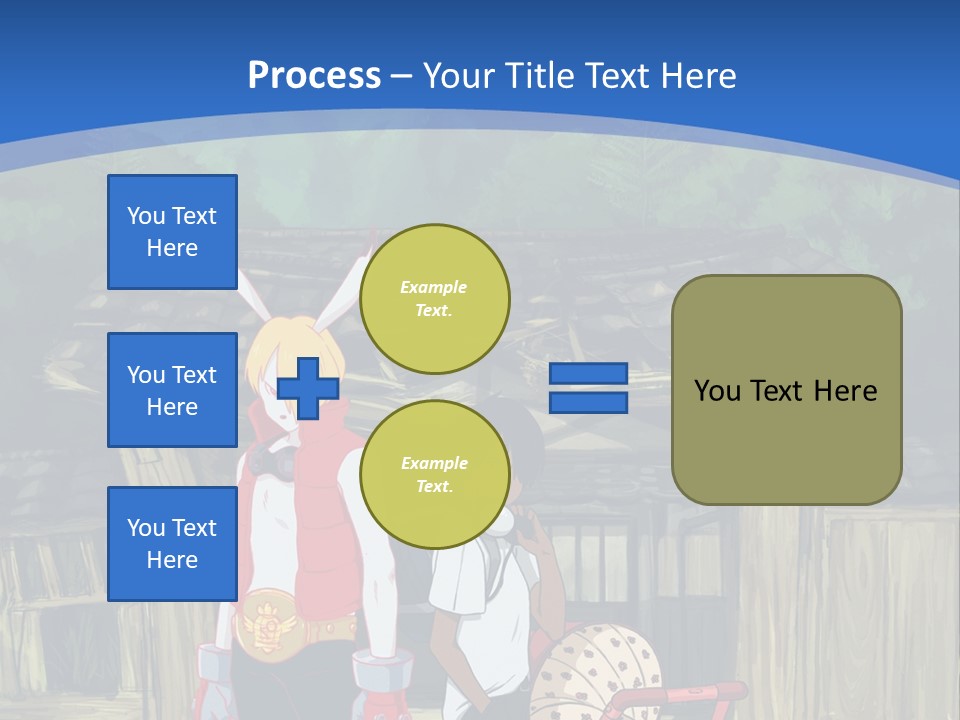 A Group Of People Standing Next To Each Other PowerPoint Template