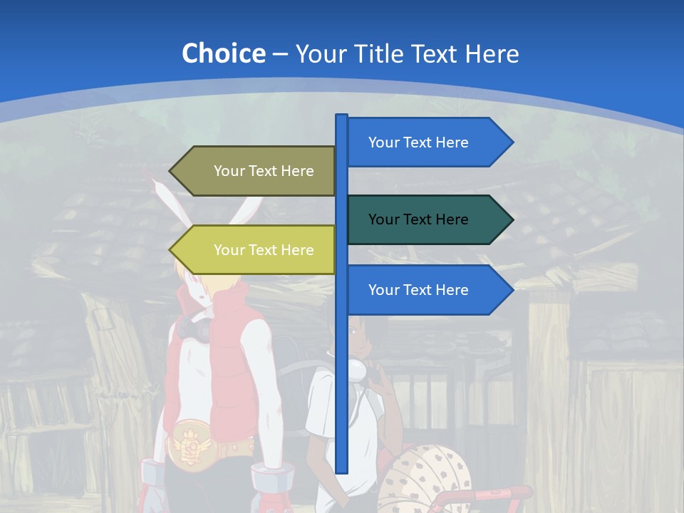 A Group Of People Standing Next To Each Other PowerPoint Template