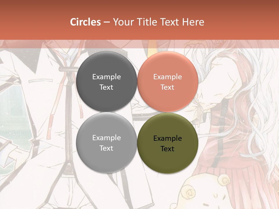 A Couple Of People Standing Next To Each Other PowerPoint Template