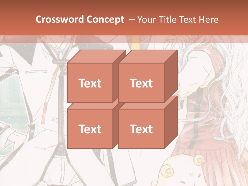 A Couple Of People Standing Next To Each Other PowerPoint Template