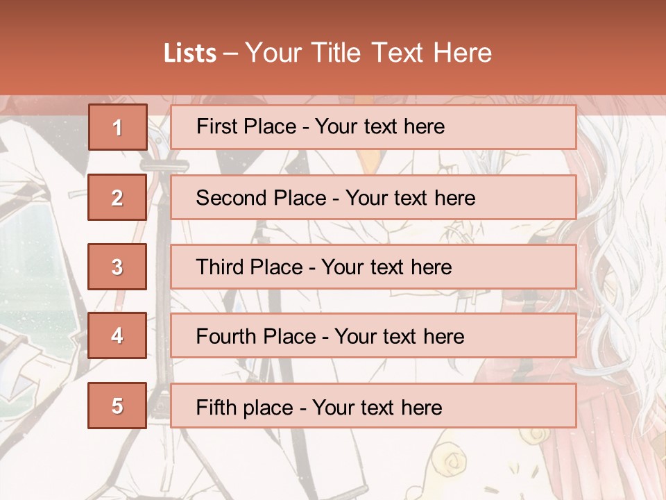A Couple Of People Standing Next To Each Other PowerPoint Template
