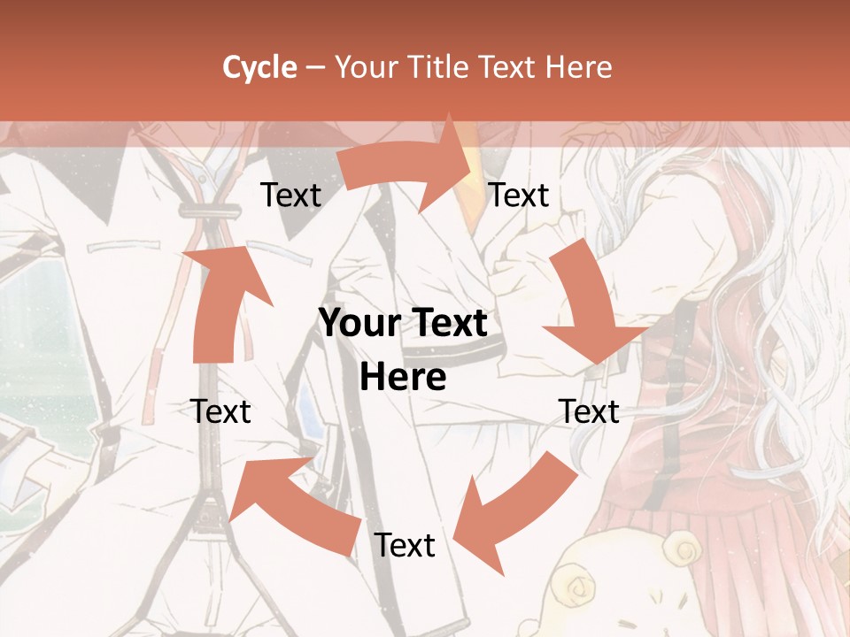 A Couple Of People Standing Next To Each Other PowerPoint Template