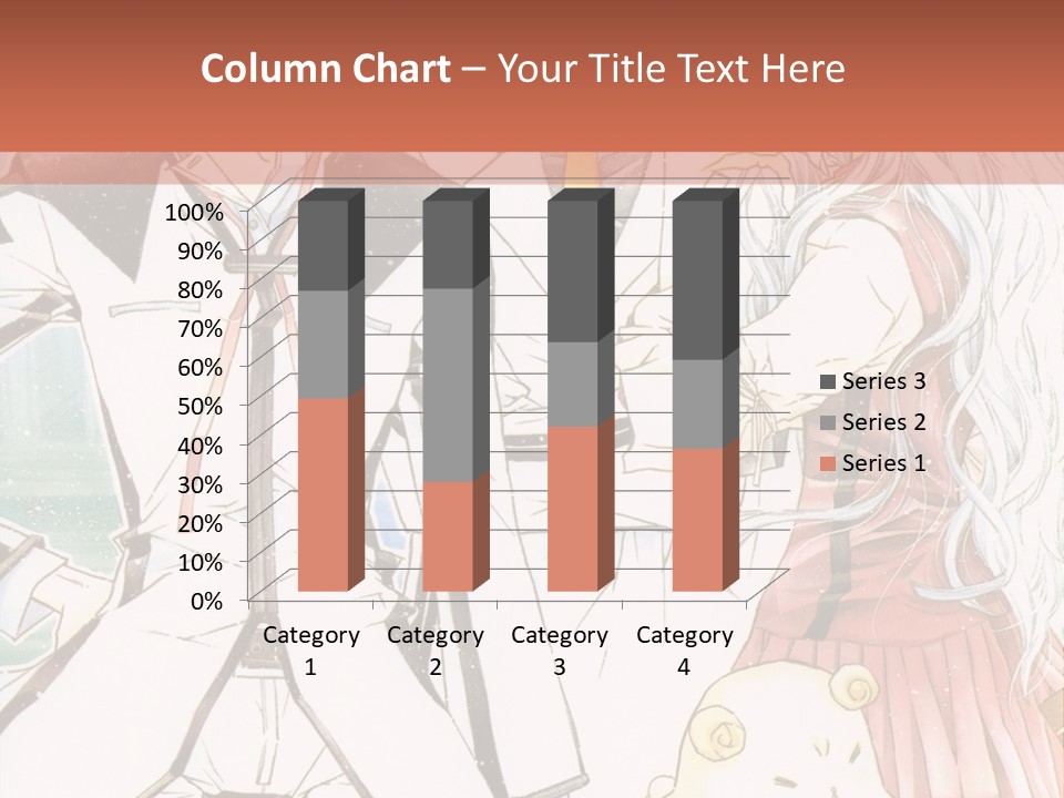 A Couple Of People Standing Next To Each Other PowerPoint Template
