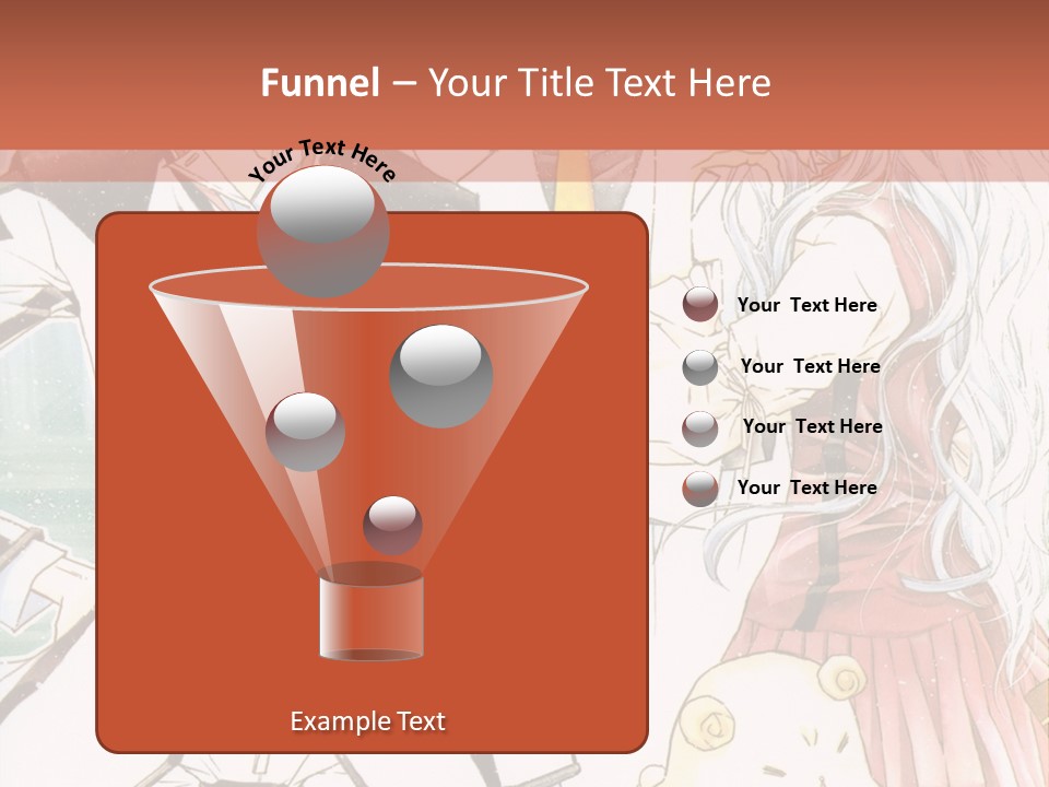 A Couple Of People Standing Next To Each Other PowerPoint Template