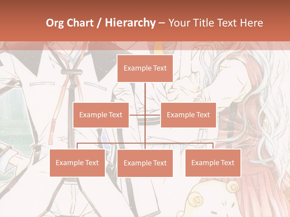A Couple Of People Standing Next To Each Other PowerPoint Template