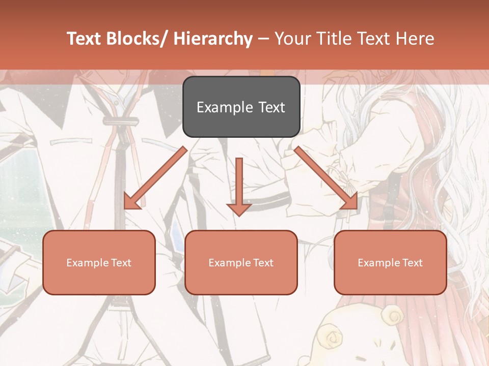 A Couple Of People Standing Next To Each Other PowerPoint Template