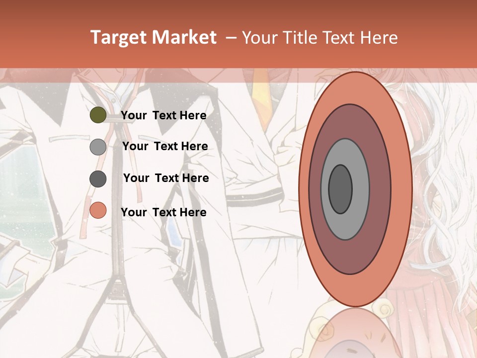 A Couple Of People Standing Next To Each Other PowerPoint Template
