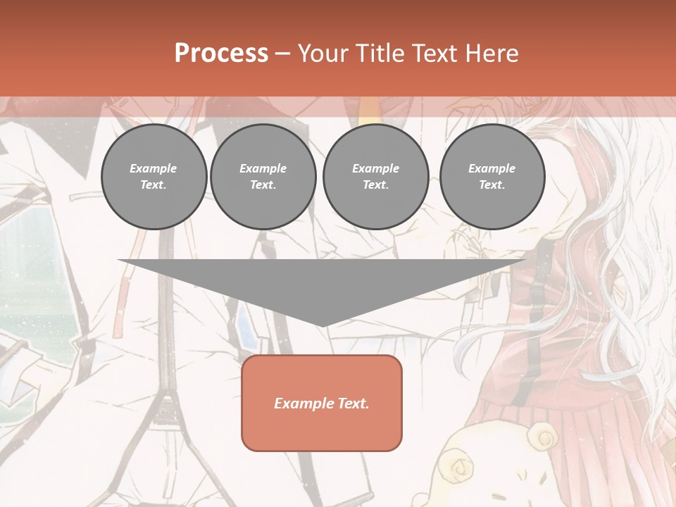 A Couple Of People Standing Next To Each Other PowerPoint Template