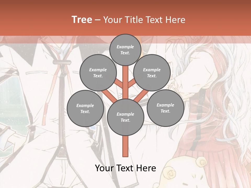 A Couple Of People Standing Next To Each Other PowerPoint Template
