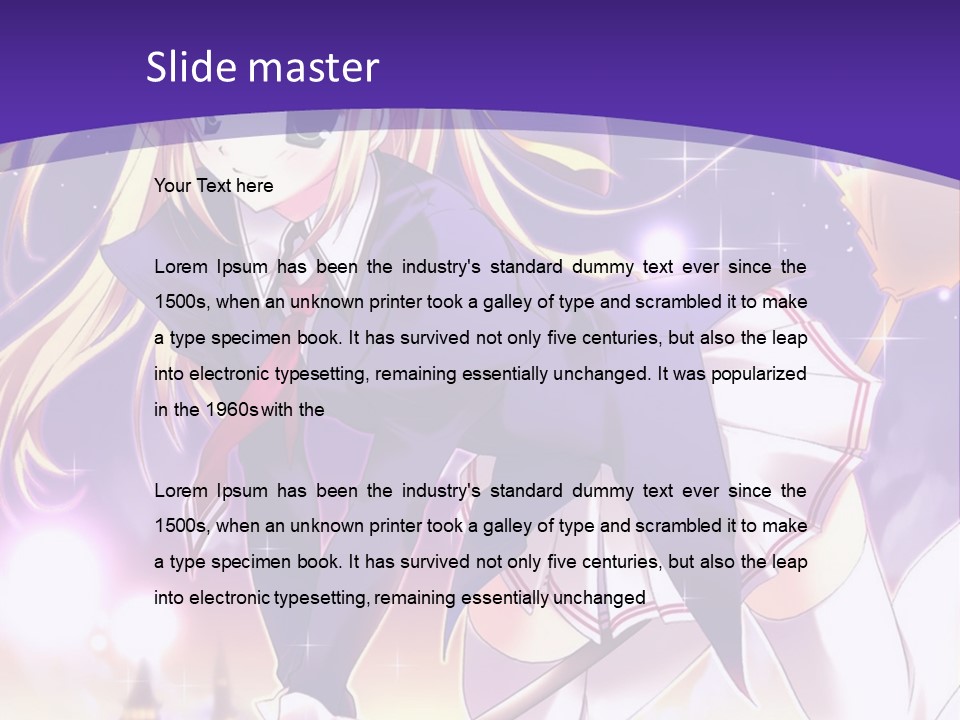 A Woman In A Witches Costume With A Broom PowerPoint Template