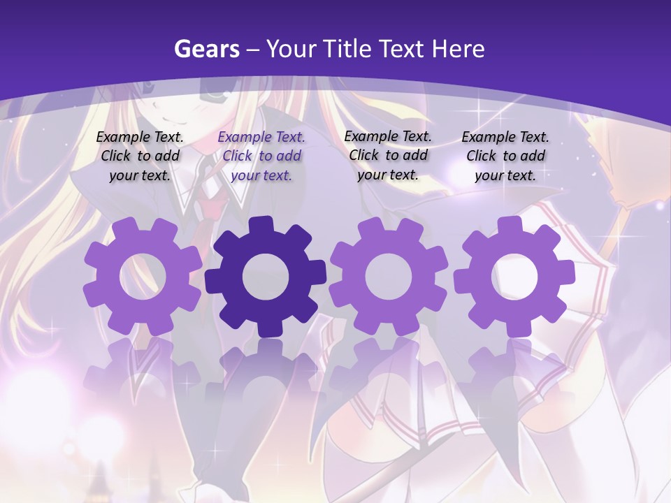 A Woman In A Witches Costume With A Broom PowerPoint Template