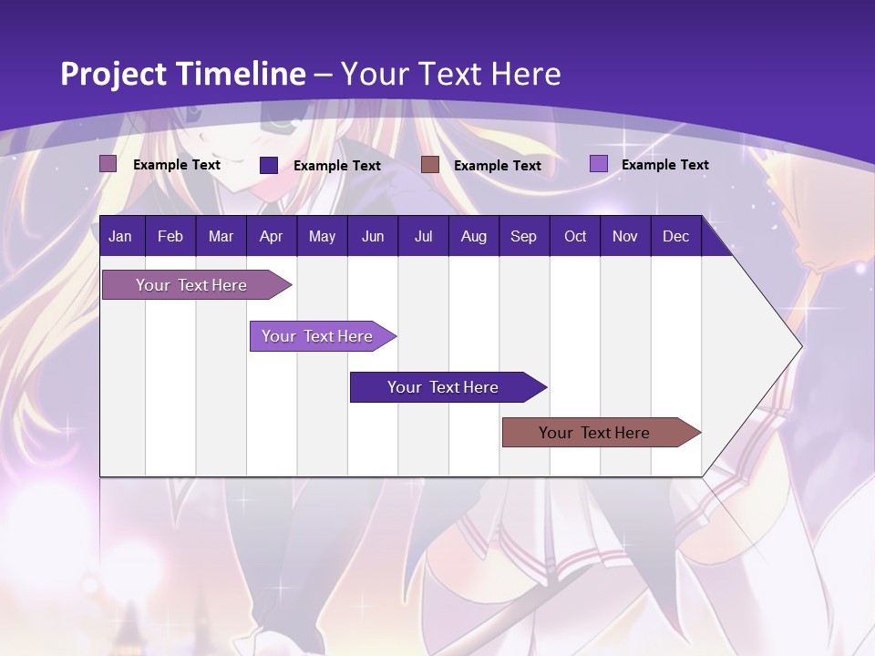 A Woman In A Witches Costume With A Broom PowerPoint Template