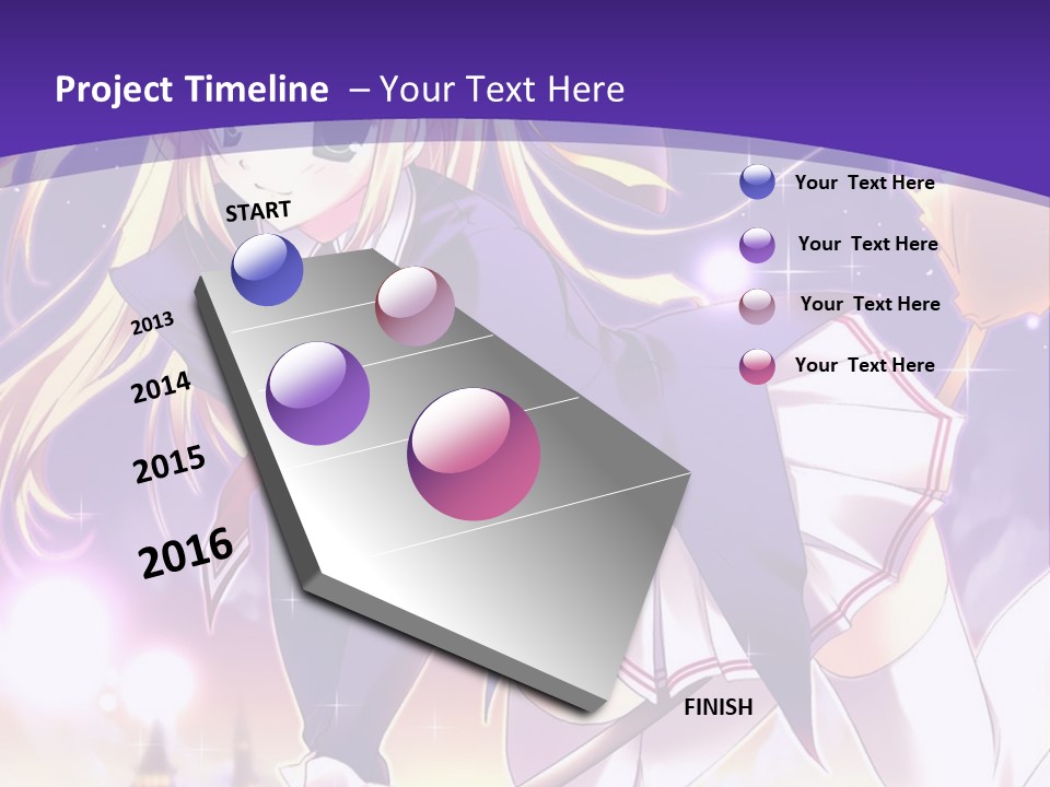 A Woman In A Witches Costume With A Broom PowerPoint Template