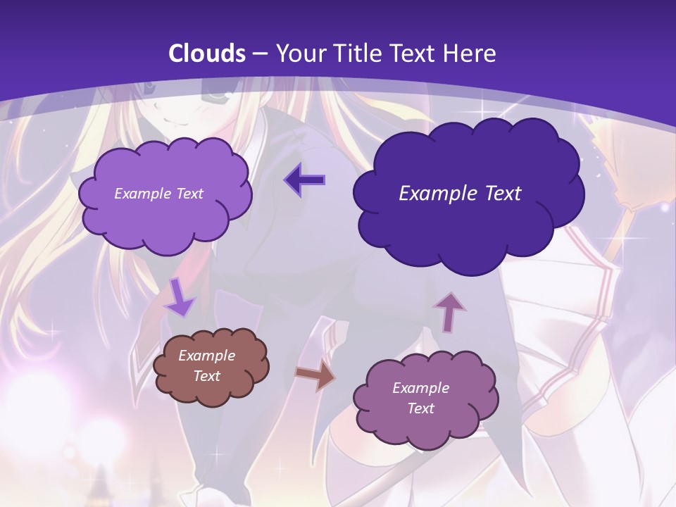 A Woman In A Witches Costume With A Broom PowerPoint Template