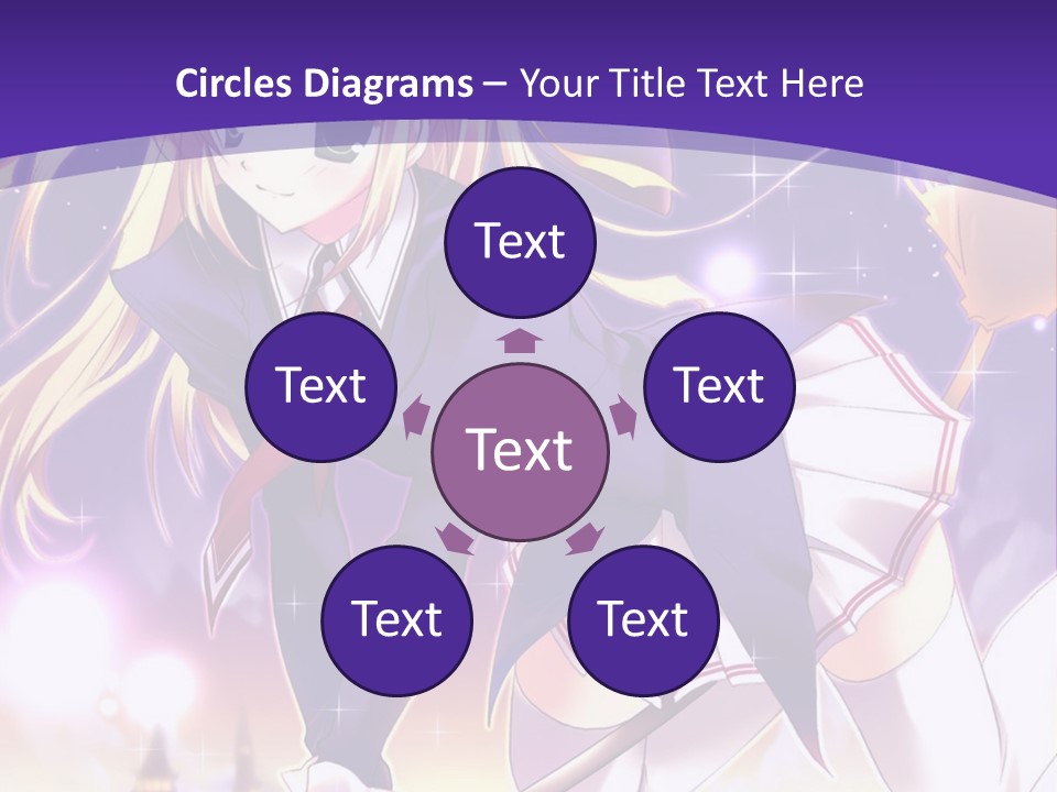 A Woman In A Witches Costume With A Broom PowerPoint Template