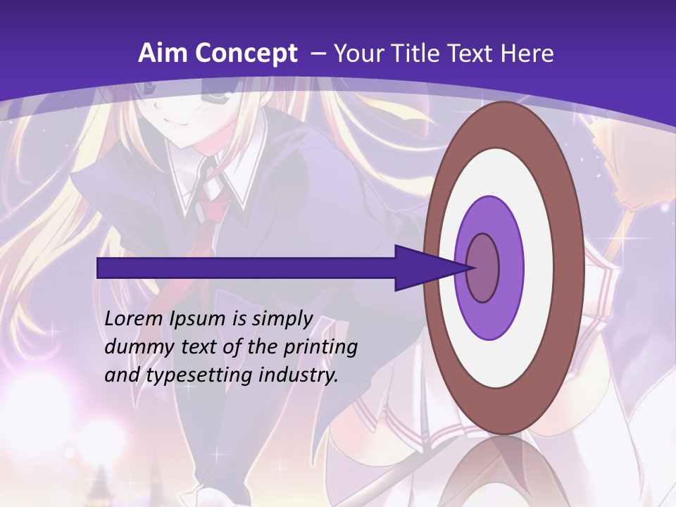 A Woman In A Witches Costume With A Broom PowerPoint Template