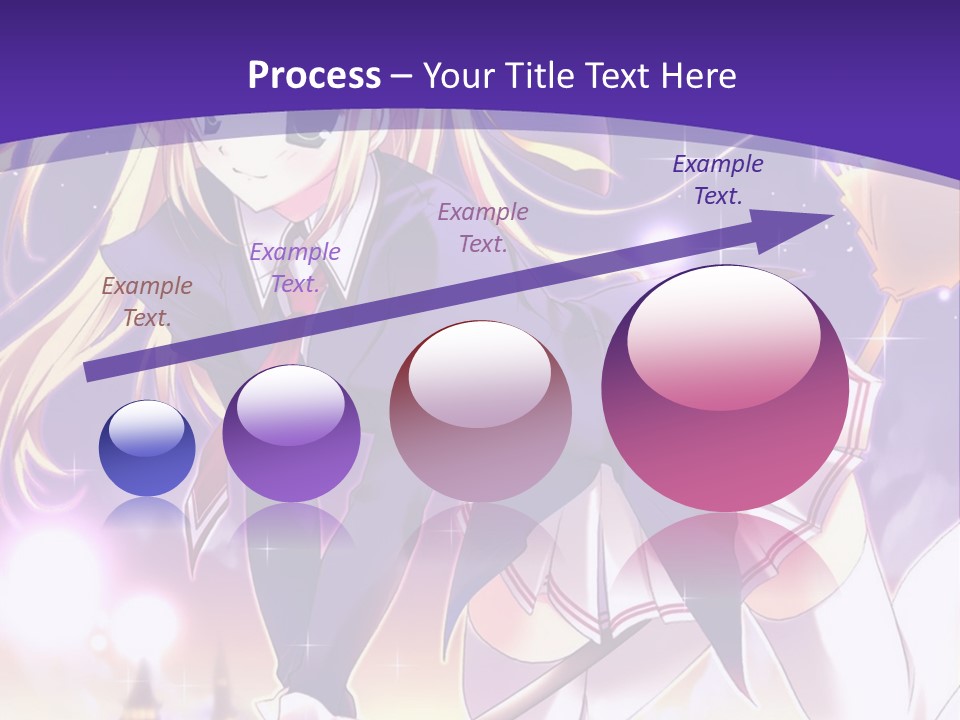 A Woman In A Witches Costume With A Broom PowerPoint Template