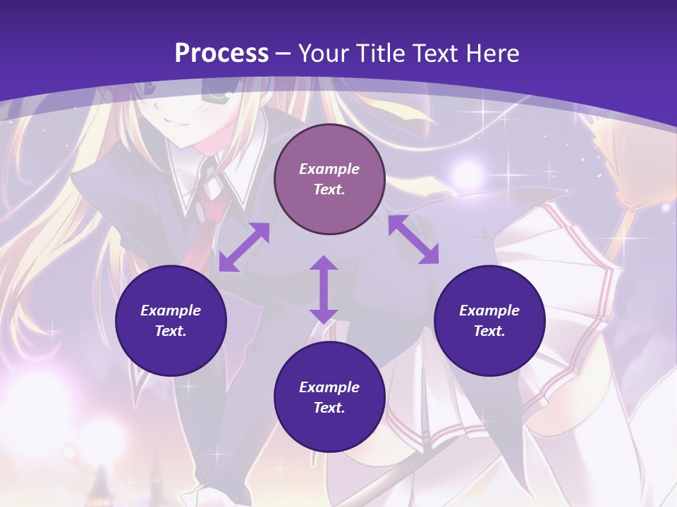 A Woman In A Witches Costume With A Broom PowerPoint Template