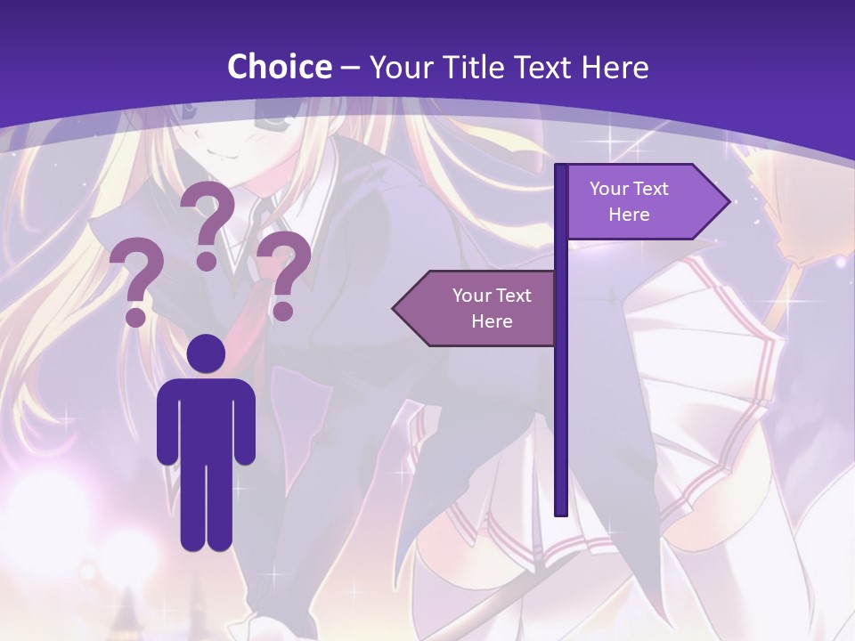 A Woman In A Witches Costume With A Broom PowerPoint Template