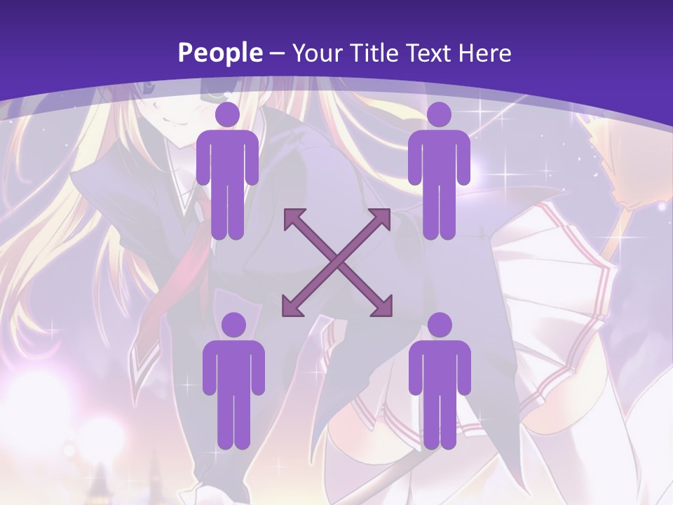 A Woman In A Witches Costume With A Broom PowerPoint Template