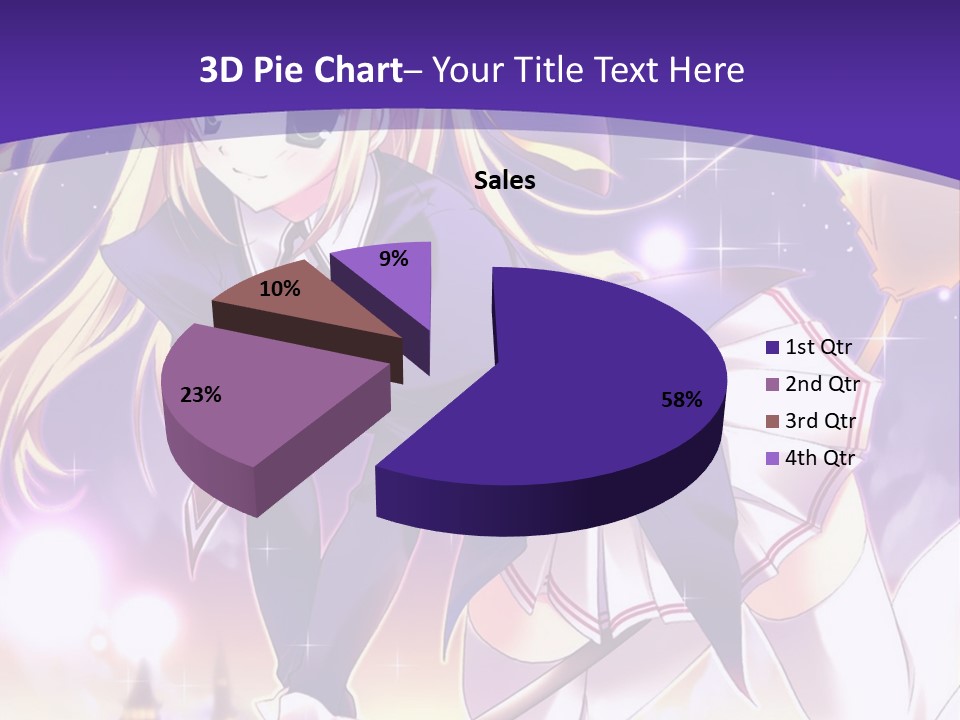 A Woman In A Witches Costume With A Broom PowerPoint Template