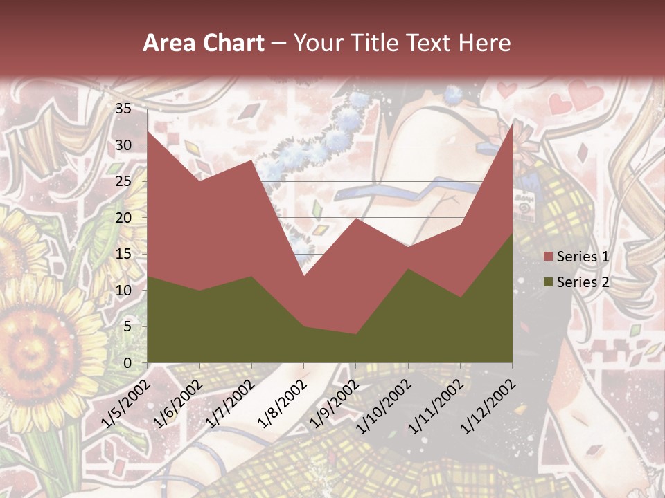 A Girl With A Flower In Her Hand And A Brick Wall In The Background PowerPoint Template