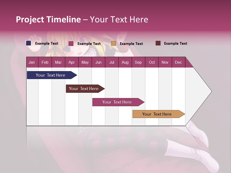 A Girl Sitting In A Chair With A Remote Control In Her Hand PowerPoint Template