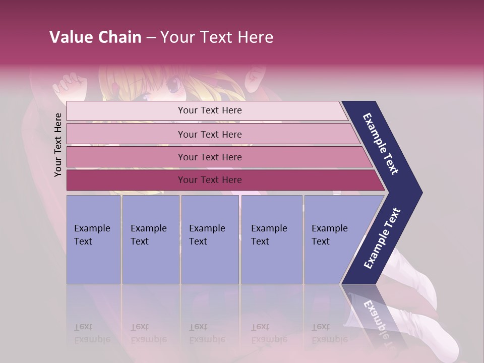 A Girl Sitting In A Chair With A Remote Control In Her Hand PowerPoint Template