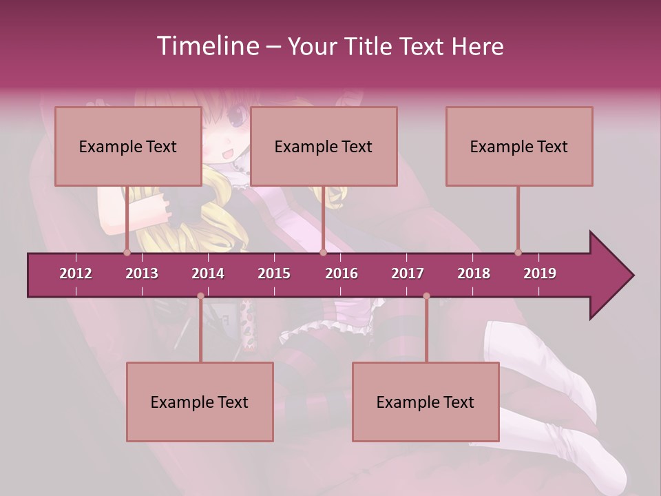 A Girl Sitting In A Chair With A Remote Control In Her Hand PowerPoint Template