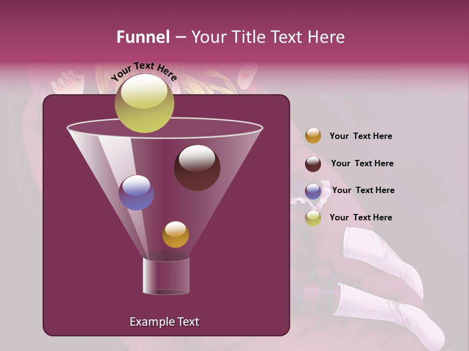 A Girl Sitting In A Chair With A Remote Control In Her Hand PowerPoint Template