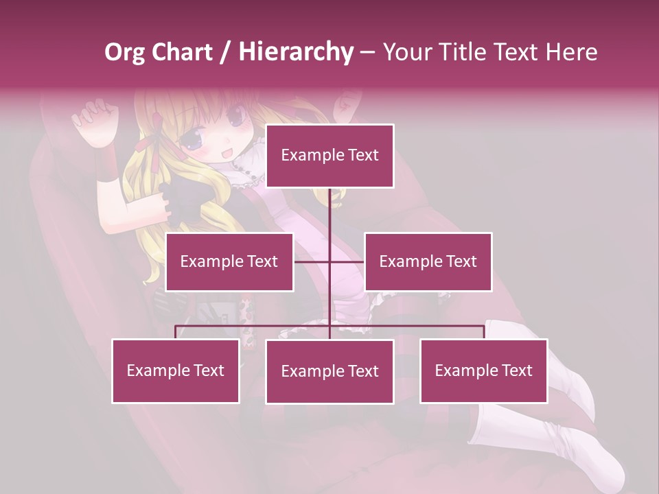 A Girl Sitting In A Chair With A Remote Control In Her Hand PowerPoint Template
