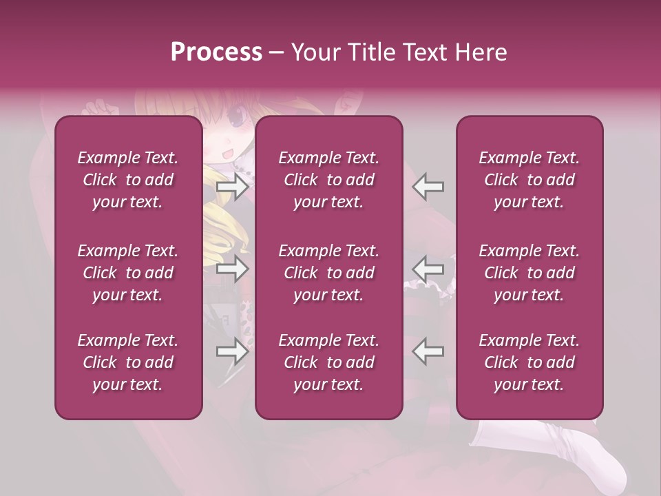 A Girl Sitting In A Chair With A Remote Control In Her Hand PowerPoint Template